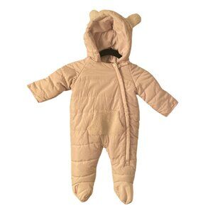 Jessica Simpson Infant Pram Snowsuit Quilted | 6/9mo | Never Been Worn